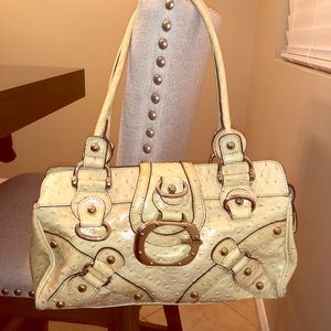 Beige Guess purse with wallet